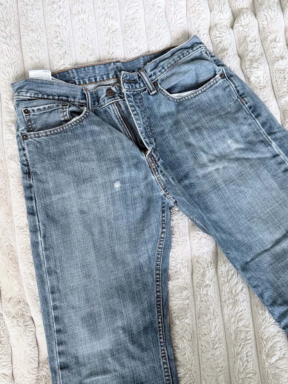 Levi's 505 Regular Fit Straight Leg Jeans W32 L32